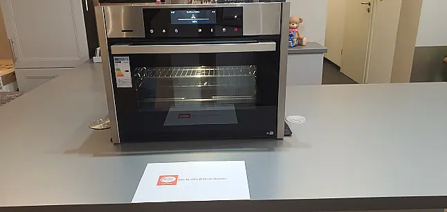 N 90 Kompakt-Dampfbackofen 60 x 45 cm Edelstahl FullSteam mit HomeConnect