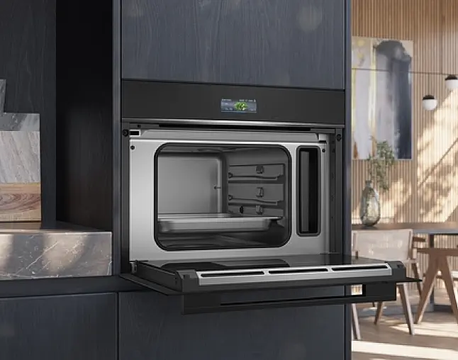 iQ700, Einbau Dampfbackofen, 60 x 45 cm, schwarz