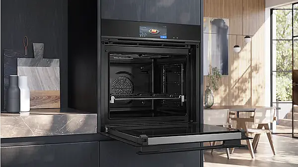 Siemens Backofen iQ700, Schwarz, Edelstahl HB978GMB1 (Lager/NB)