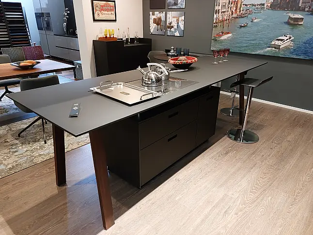 modere grifflose Küche