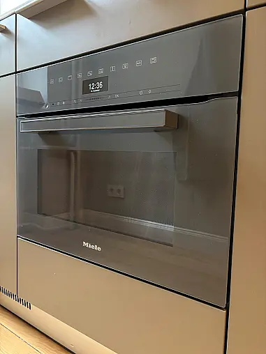 Kompakt-Backofen mit Mikrowelle - graphitgrau