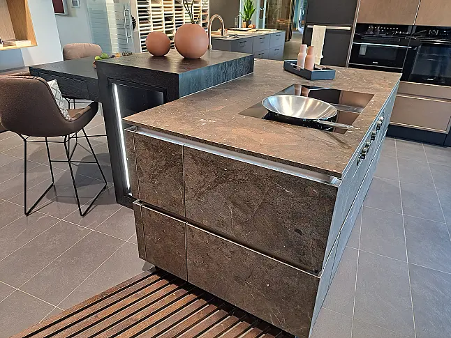 Keramit Mittelblock mit Theke, Bora Professional