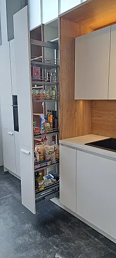 Easytouch Lacklaminat Alpinweiß mit Eiche Sierra Elementen