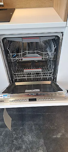 Easytouch Lacklaminat Alpinweiß mit Eiche Sierra Elementen