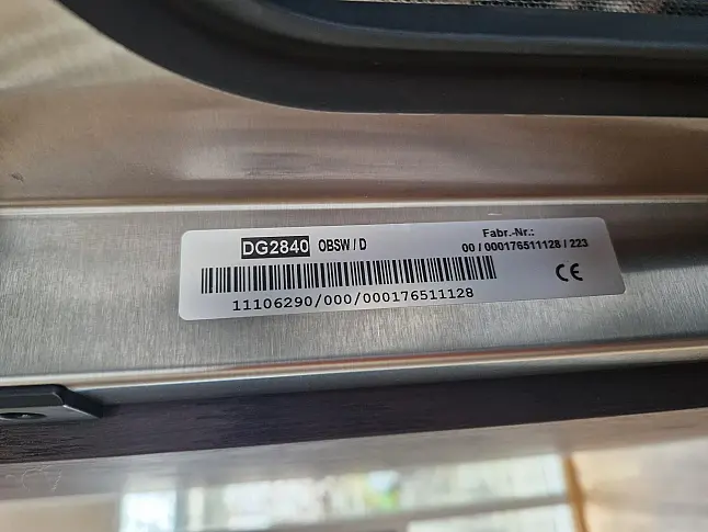 Miele Dampfgarer DG2840 in Obsidianschwarz
