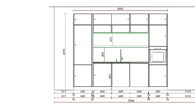 / Nobilia - Smartglas Alpinweiß trifft Edelstahl &amp; Echtholz-Design in Rillenoptik