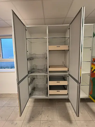 Hochschrankblock Modern mit Designglasfront