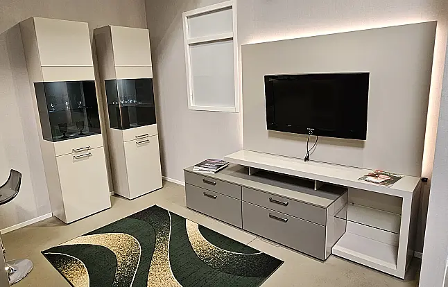 TV Modul Easytouch Sand und Taupe inkl. Beleuchtung