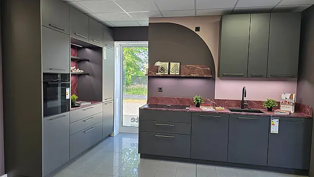 Moderne Küche mit besonderem Charakter