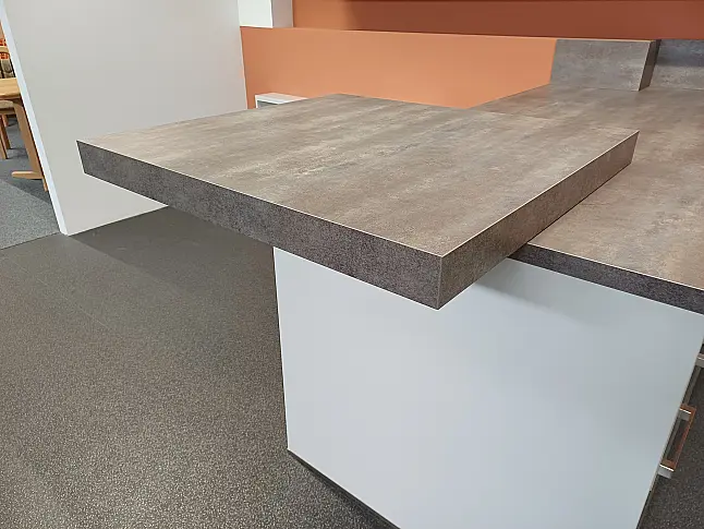 Moderne Hochglanz Küche Arbeitshöhe ca. 95,5 cm