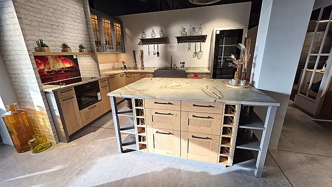 Tolle Echtholz Landhausküche