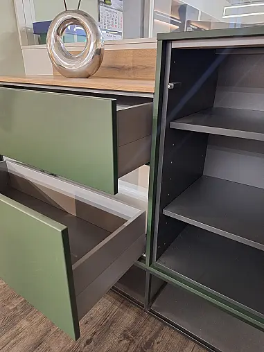 Schüller Highboard Frame Rack waldgrün