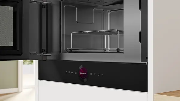 Serie 8, Einbau-Mikrowelle, Schwarz