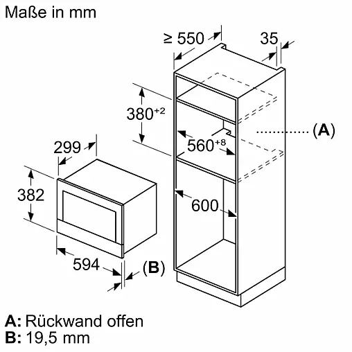iQ700, Einbau-Mikrowelle, Schwarz, Edelstahl
