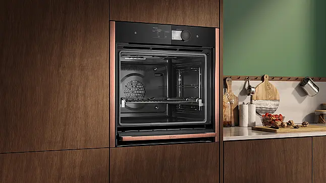 Neff Einbau-Backofen mit Dampfunterstützung B69VY7MY0 60x60cm