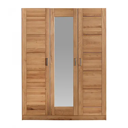 DREHTÜRENSCHRANK KERNBUCHE TEILMASSIV