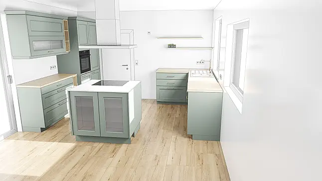 Moderne Landhausküche