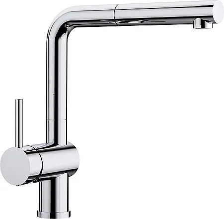 BLANCO LINUS-S Chrom HD Hebel links