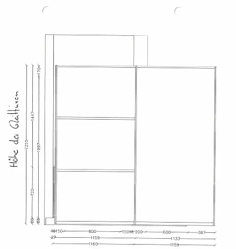 Exklusives Badezimmer verdeckt mit Schiebetüren - Sideboard - Regale - Waschtisch &amp; LED-Spiegel