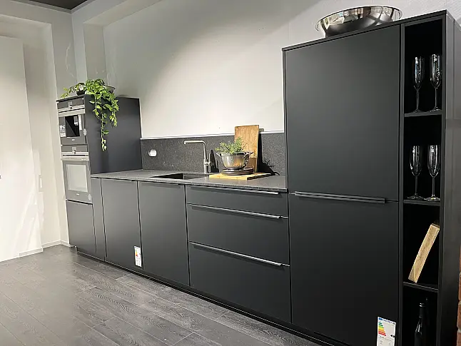 Lacklaminat, Schwarz Supermatt