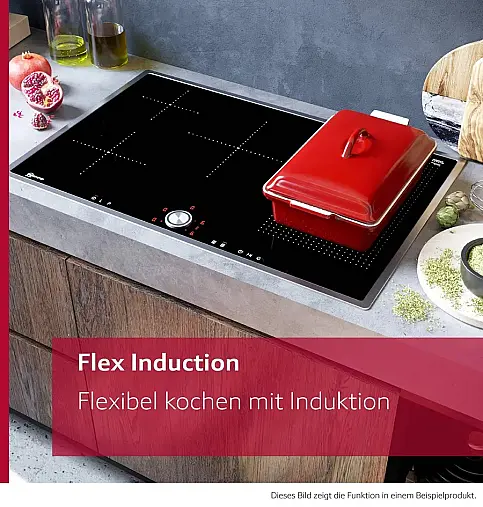 Induktionskochfeld 80 cm flächenbündig (integriert) - NEU
