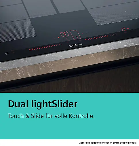 iQ700 Kochfeld mit Dunstabzug (Induktion) 80 cm Mit Rahmen aufliegend EX875LX67E