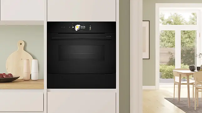 Serie 8 Dampfschublade 59 x 14 cm Schwarz BDC9111B0