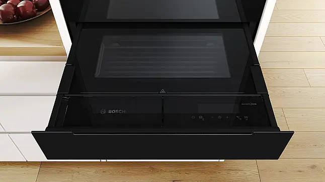 Serie 8 Dampfschublade 59 x 14 cm Schwarz BDC9111B0