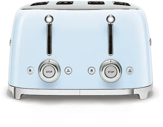 Smeg 4 Schlitz Toaster Pastellblau