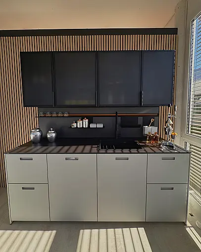 Ultramarin samtmatt/Glas matt kristallgrau