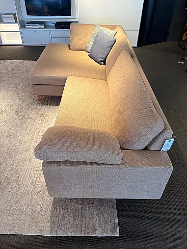Polstersofa mit Liegeelement / Visko
