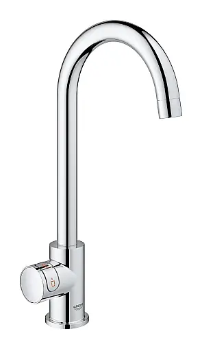 Red Mono Standventil u. Boiler Größe L, C-Auslauf, Chrom