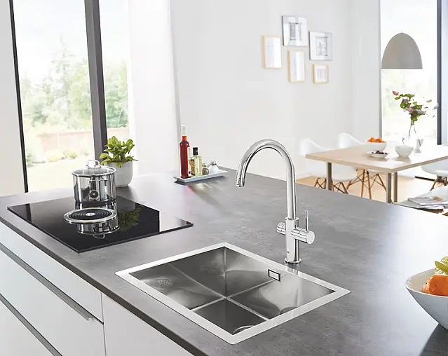 Blue Home Starterkit, C-Auslauf, Chrom
