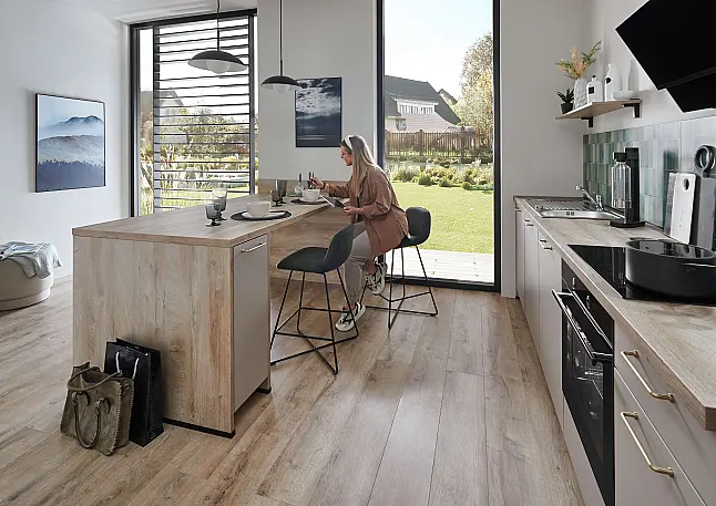 Designküche „Dhaka“ – modern, warm &amp; individuell planbar