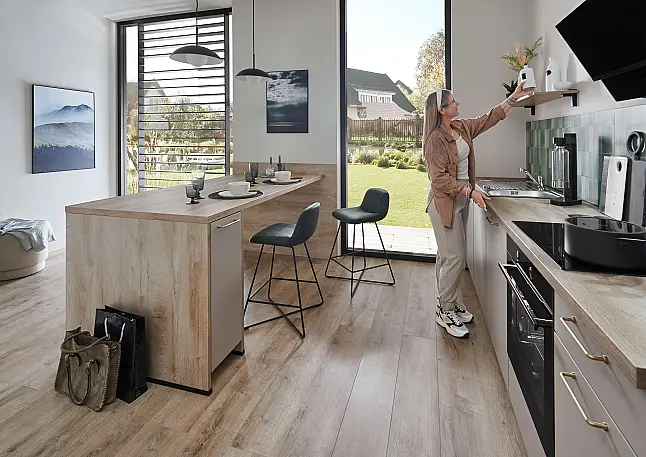 Designküche „Dhaka“ – modern, warm &amp; individuell planbar