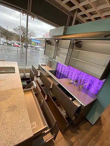 Koje 3 Nobilia Riva Betongrau Nachbildung