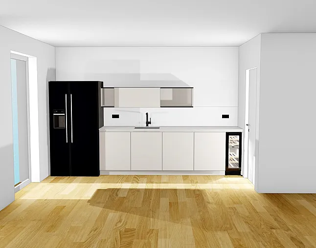 Grifflose Küche Schuller Sand Matt - Thumbnail 4