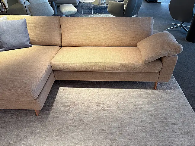 Polstersofa mit Liegeelement / Visko