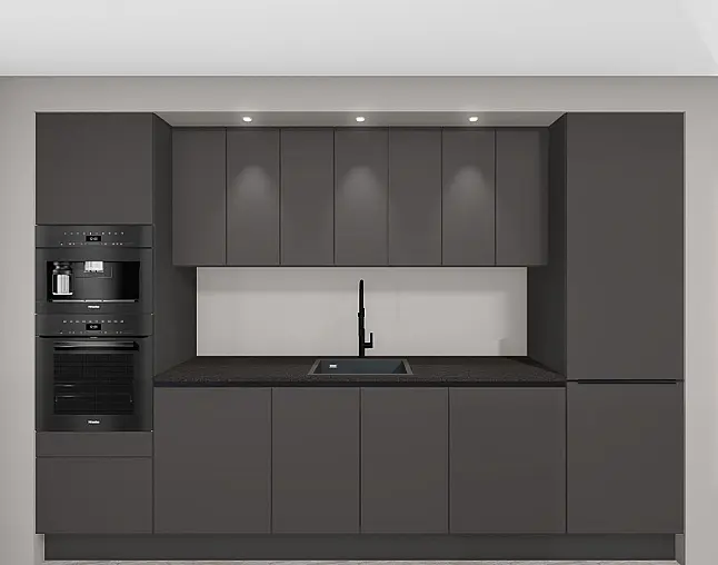 TOP-Geräteausstattung: MIELE Backofen mit Dampfgarer, Einbau-Kaffeeautomat &amp; XXL-Geschirrspüler! Kühlzentrum mit Multi-Switch: unten Kühlen oder Gefrieren möglich! berbel Muldenlüfter mit Induktionskochfeld und Permalytfilter! 2-Zonen-Weinklimaschrank!