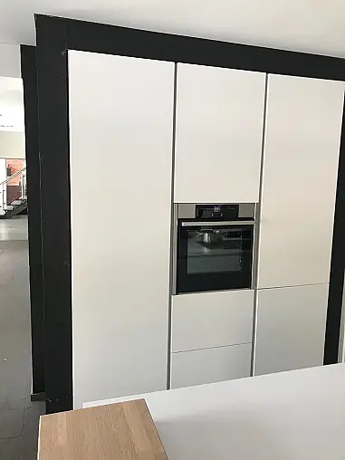 MUSTERKÜCHE WEISS SOFTLACK MATT