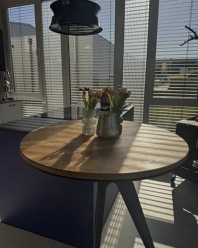 Ultramarin samtmatt/Glas matt kristallgrau