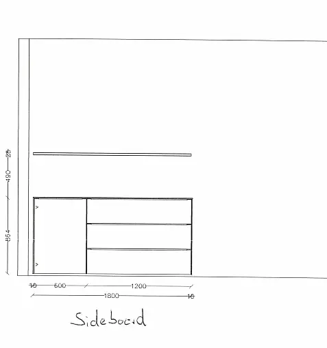 Exklusives Badezimmer verdeckt mit Schiebetüren - Sideboard - Regale - Waschtisch &amp; LED-Spiegel