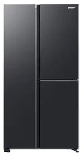 Samsung Side-by-Side RH69B8021B1 | 645 L | Dual Ice Maker | Black Steel