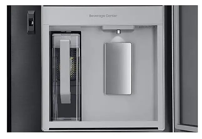 Samsung Side-by-Side RH69B8021B1 | 645 L | Dual Ice Maker | Black Steel