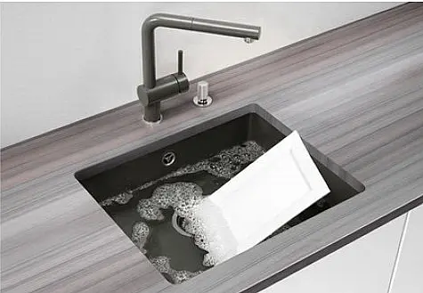 Keramikspüle Unterbau