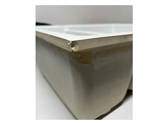 Keramikspüle in polar
