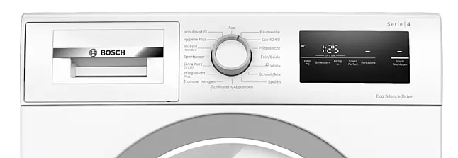 Bosch Waschmaschine WAN28127 – 8 kg, 1400 U/min, EcoSilence Drive