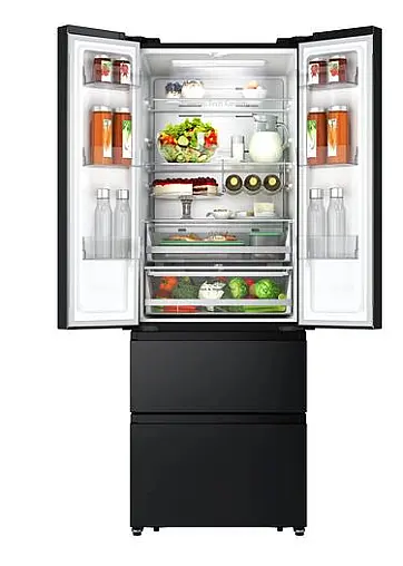 Hisense Kühl-Gefrierkombination RF632N4AFC1 485 L, Total No Frost, Wi-Fi
