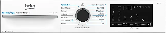 Beko Waschmaschine BM3WFU4741N 7 kg 1400 U/min Kl. A ProSmart Motor