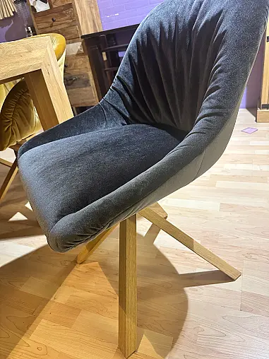 Bank + 4 Sessel in Samt